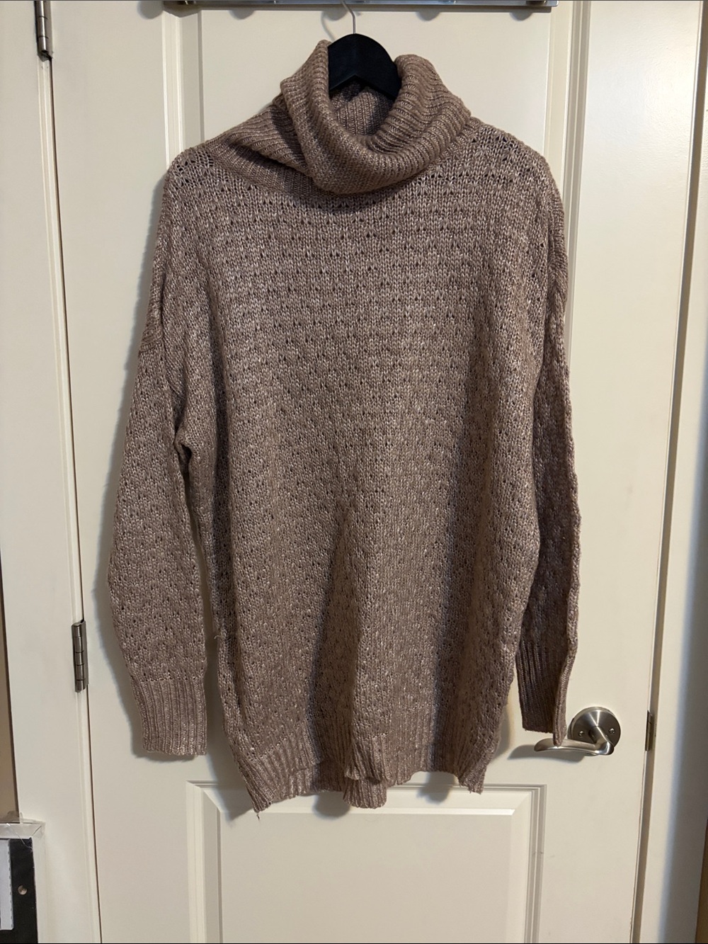 Vero Moda Taupe Cowl Neck Sweater